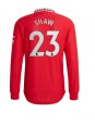 Manchester United Luke Shaw #23 Heimtrikot 2022-23 Langarm